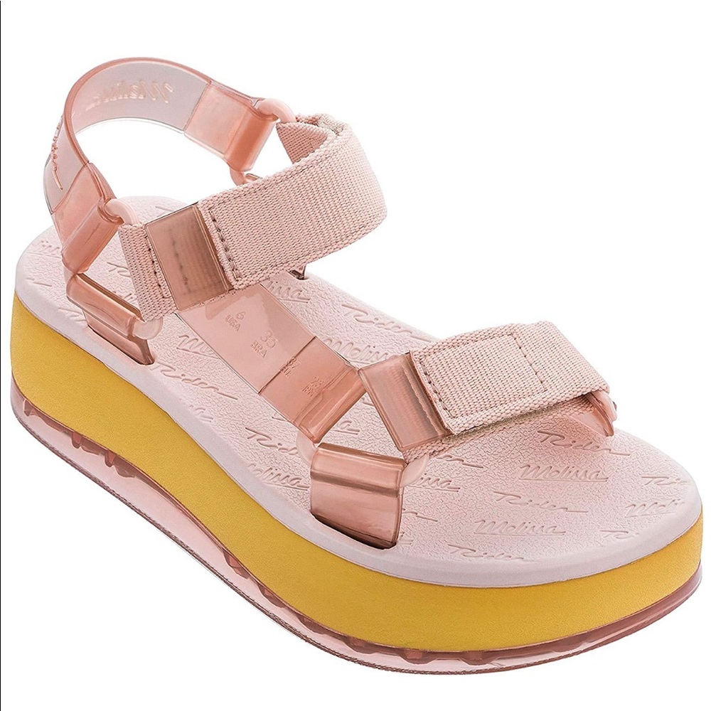 Melissa Papete Platform and Ride Sandal Sz 9